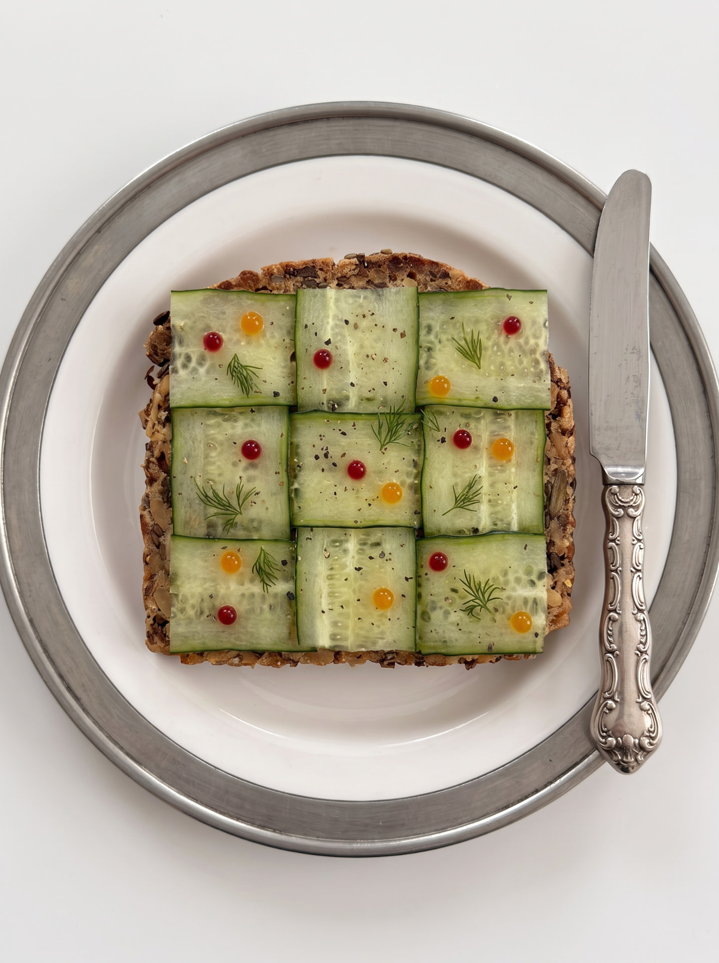 Cottage cheese & cucumber